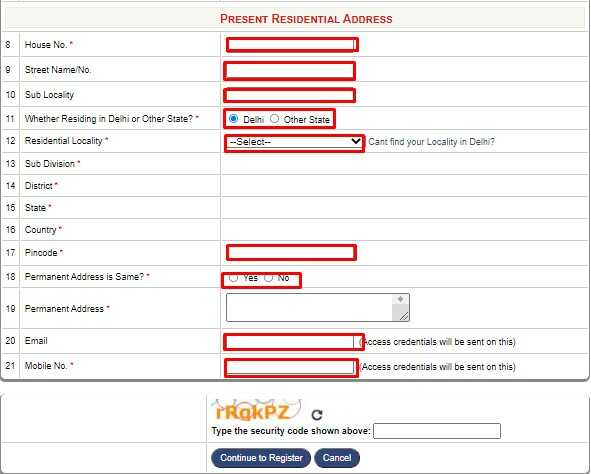 e-district-portal-registration-form-addresss-page