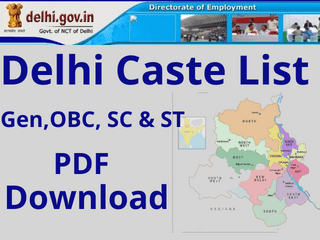 Delhi Caste List