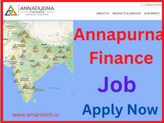 Annapurna Finance Job Vacancy