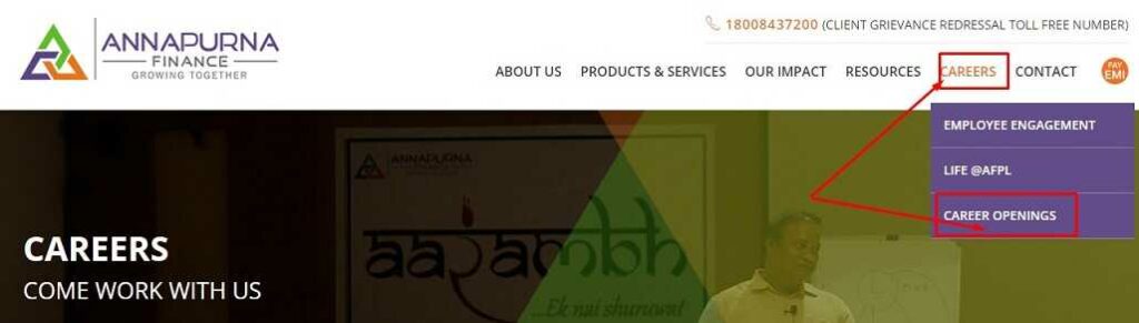 Annapurna finance Home Page