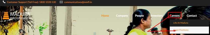 Madura Finance Home Page