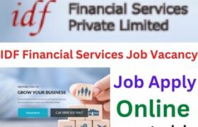 IDF Financial Services Job Vacancy