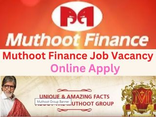 Muthoot Finance Job Vacancy