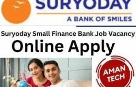 Suryoday Small Finance Bank Job Vacancy