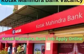 Kotak Mahindra Bank Job Apply Online